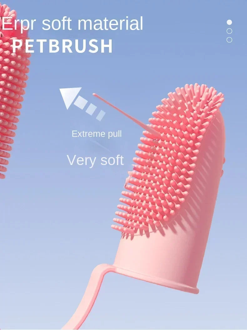 Silicone Pet Finger Toothbrush