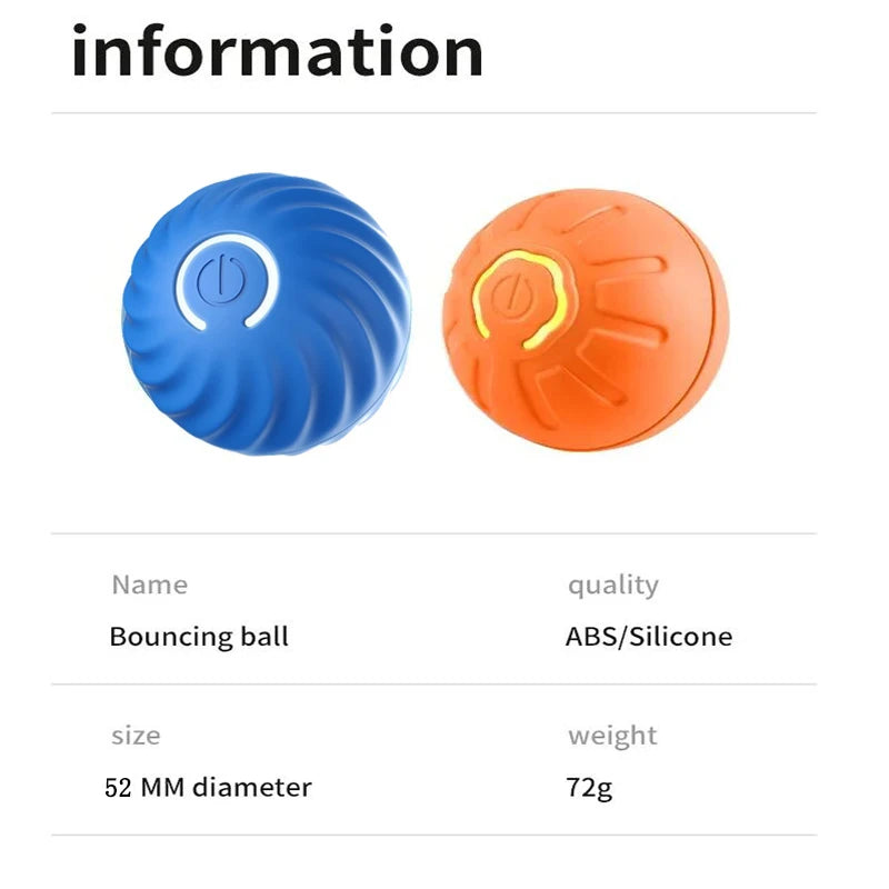 Smart Interactive Moving Dog Toy Ball