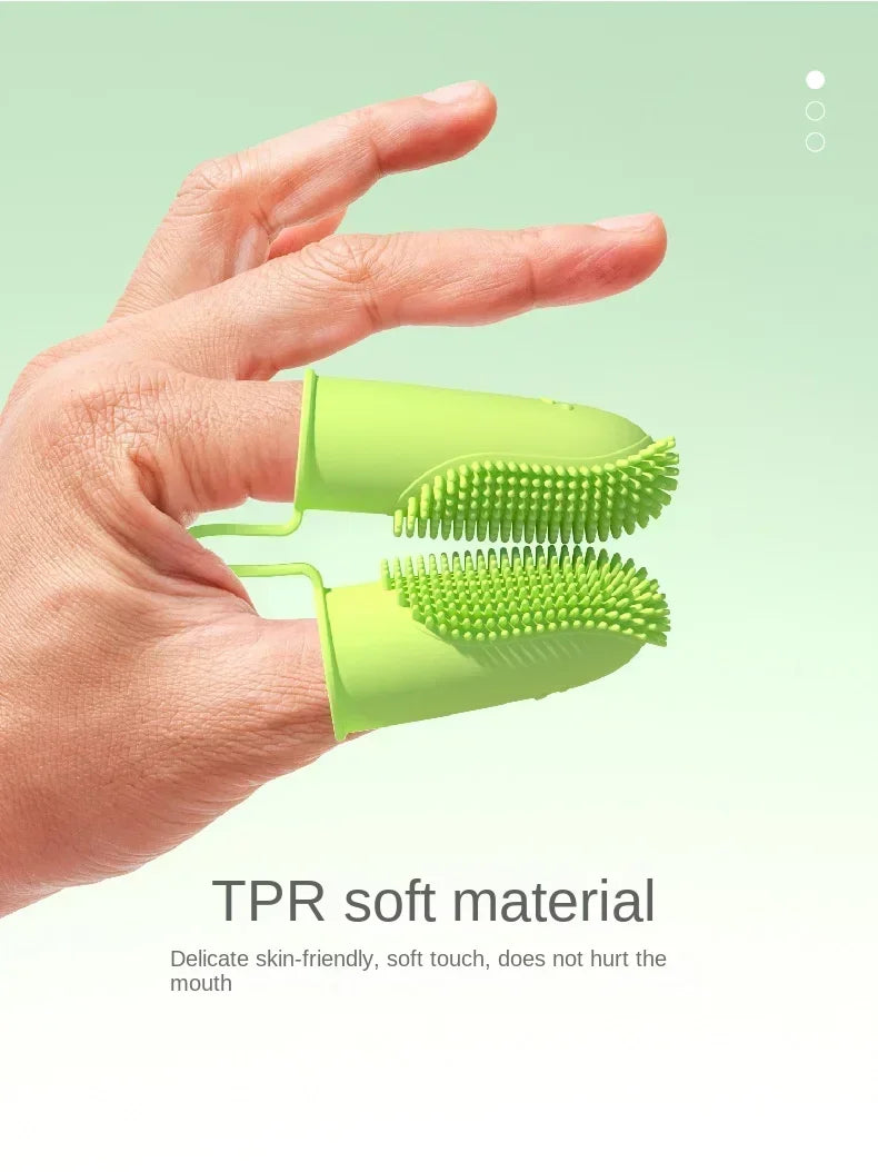 Silicone Pet Finger Toothbrush