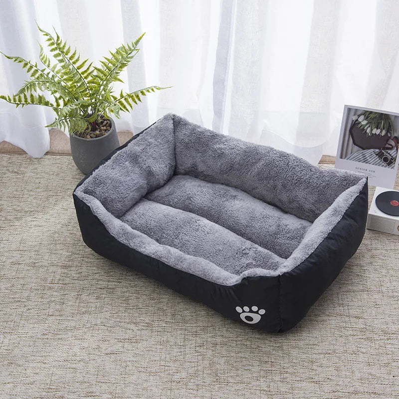 Colorful Winter Pet House Bed