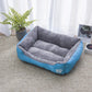 Colorful Winter Pet House Bed