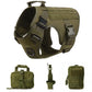 Tactical Military Dog Harness & Leash Set
