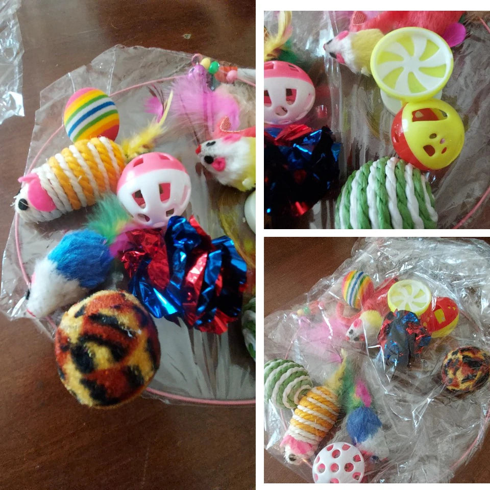 DualPet 20-Piece Cat Toy Variety Set