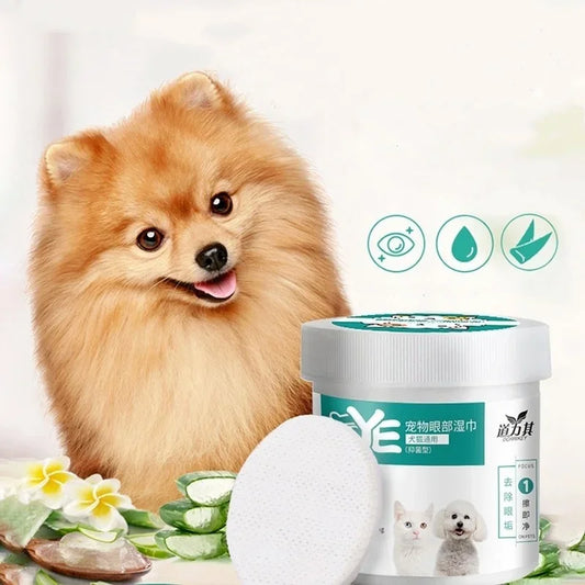 130pcs Pet Eye Cleaning Wipes