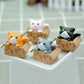 Kawaii Mini Cat Figurine