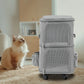 Double-Compartment Rolling Cat Carrier