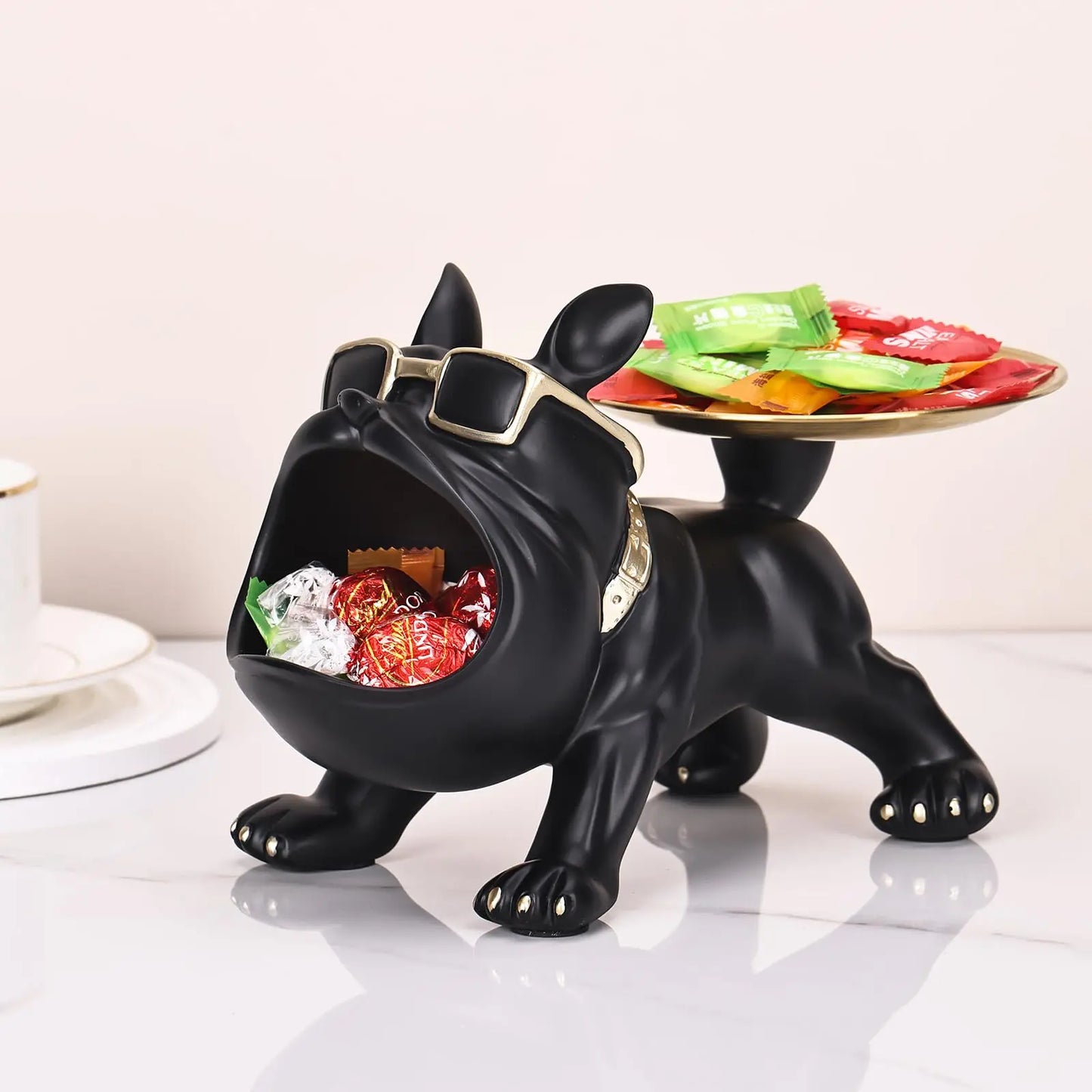 French Bulldog Key Holder Tray