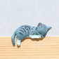 Cartoon Cat Fish Tank Ornament