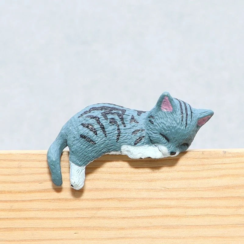 Cartoon Cat Fish Tank Ornament