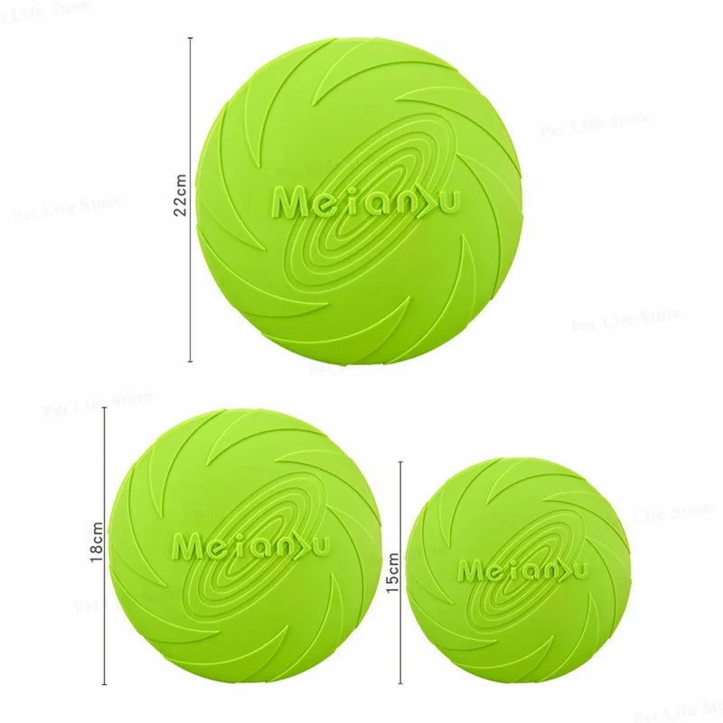 OUZEY Bite-Resistant Flying Disc Toy