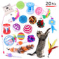 DualPet 20-Piece Cat Toy Variety Set