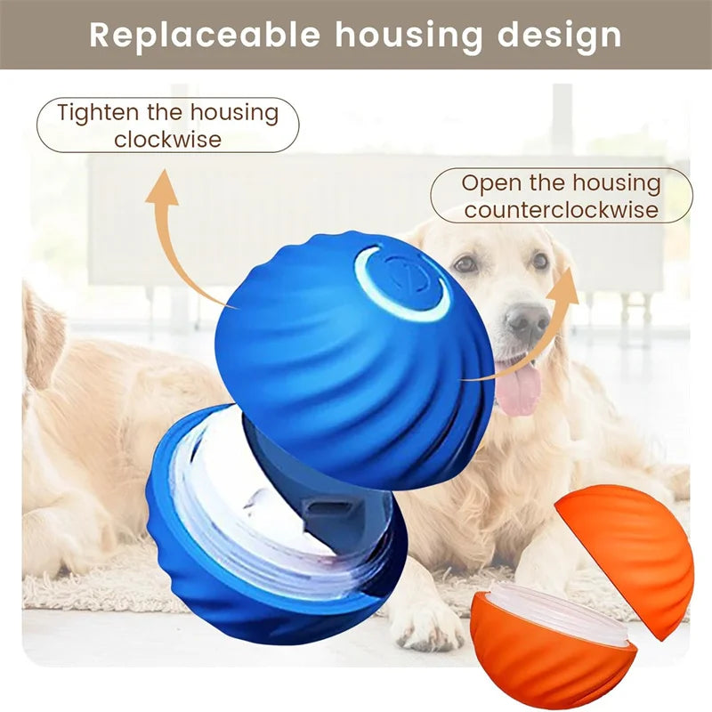 Smart Interactive Moving Dog Toy Ball